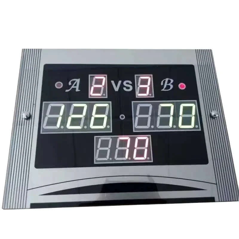 Cueelf professional electronic billiard scoreboard with led display pool snooker digital scoreboard