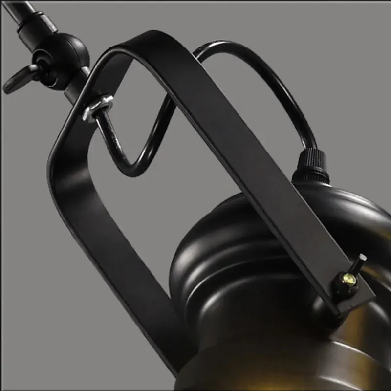 Loft Retro Pendant Lamp Dome Light Dining Room Pub Cafe Restaurant Aisle Droplight Store Stage lampara techo Chandelier