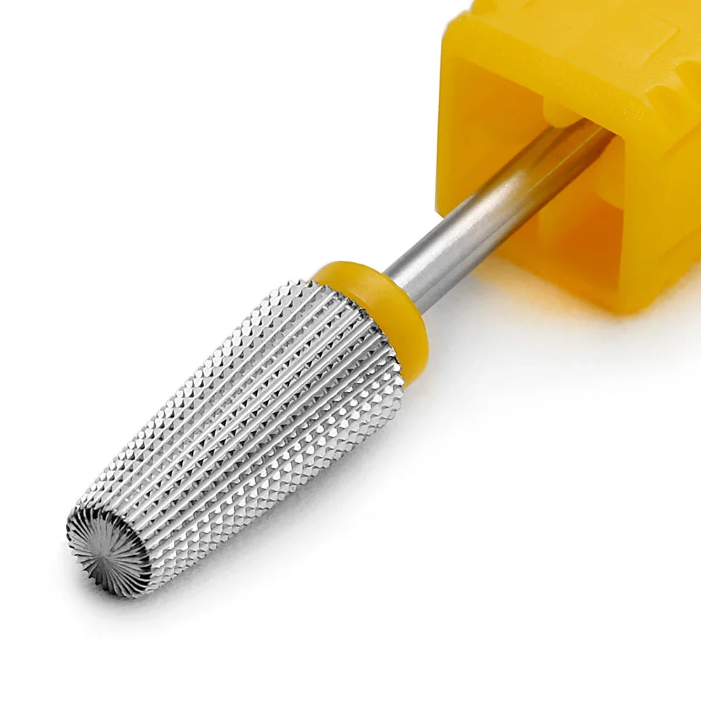 5 في 1 مدبب كربيد مسمار لقمة ثقب مع قطع 2 طريقة التدريبات كربيد قاطعة المطحنة ل مانيكير إزالة هلام مسمار الملحقات