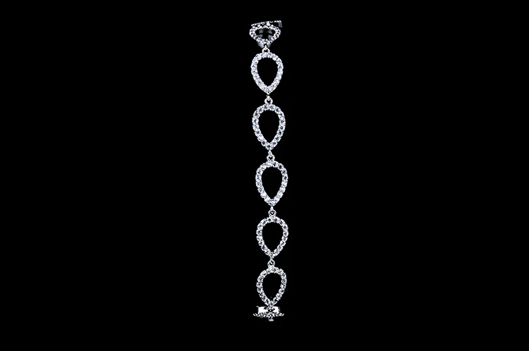 2015 Fashion charm water drop AAA CZ bracelet GLS0298