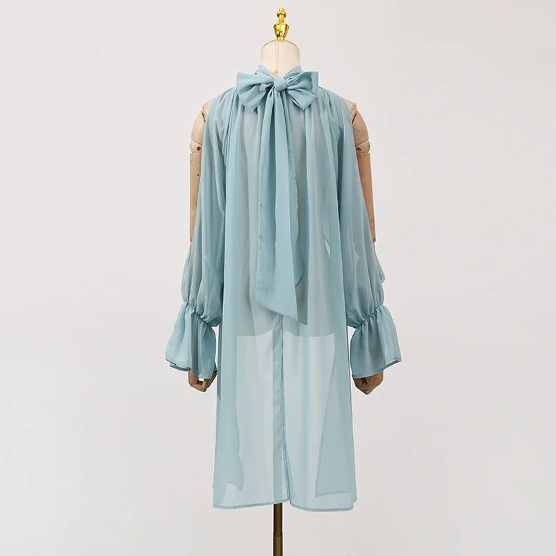 Y2k Women's Clothing Summer New Arrivals Tops Sweet Fresh Japanese Korean Casual Irregular Stand-up Collar Loose Fit