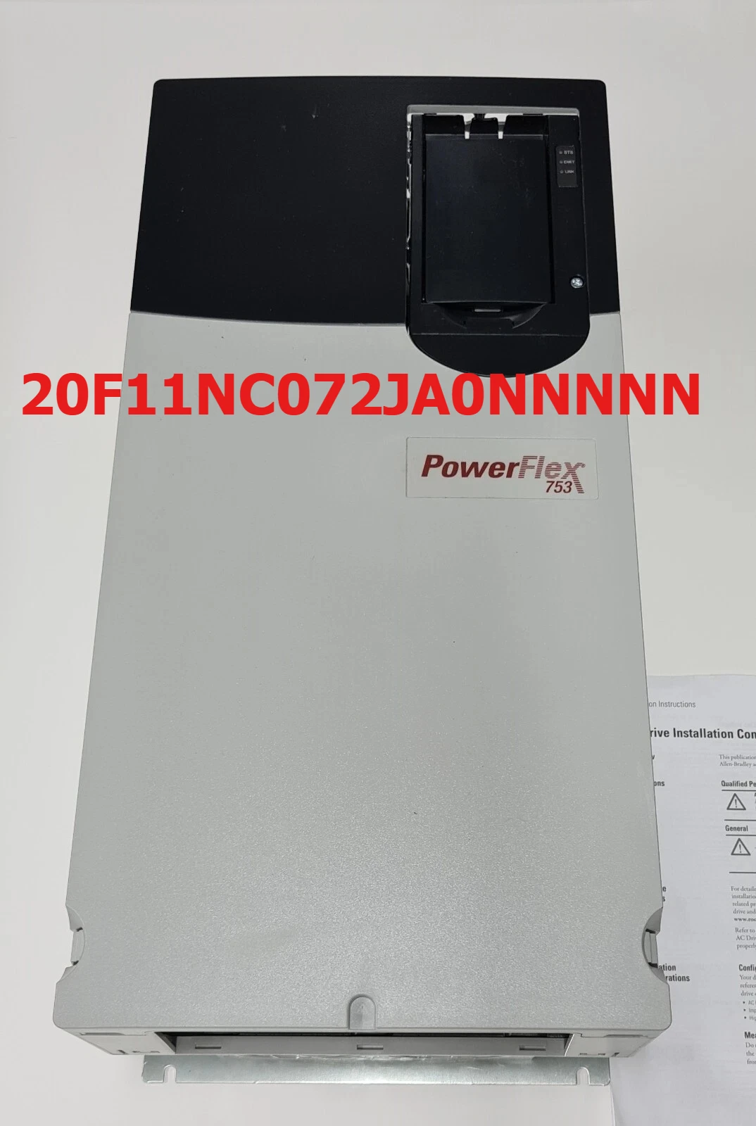 

Used For Allen-Bradley 20F11NC072JA0NNNNN PowerFlex 753 AC Drive