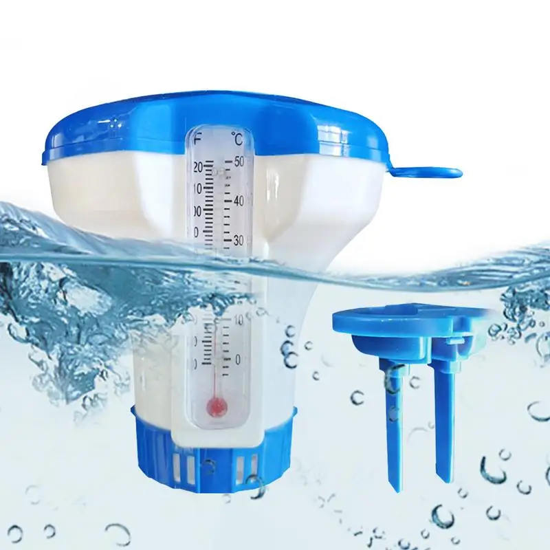 

Dispenser For Spas And Personal Pools Sturdy Pool Floater Safe 5 Inch Portable Effective Swimming Pool Chlorine Dispensation