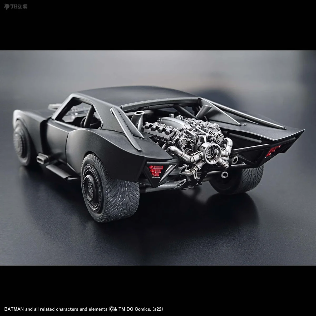 Bandai Original 1/35 BATMOBILE THE BATMAN VER. Аниме Фигурка Сборка Модель Игрушки Коллекционная Модель Украшения Подарки