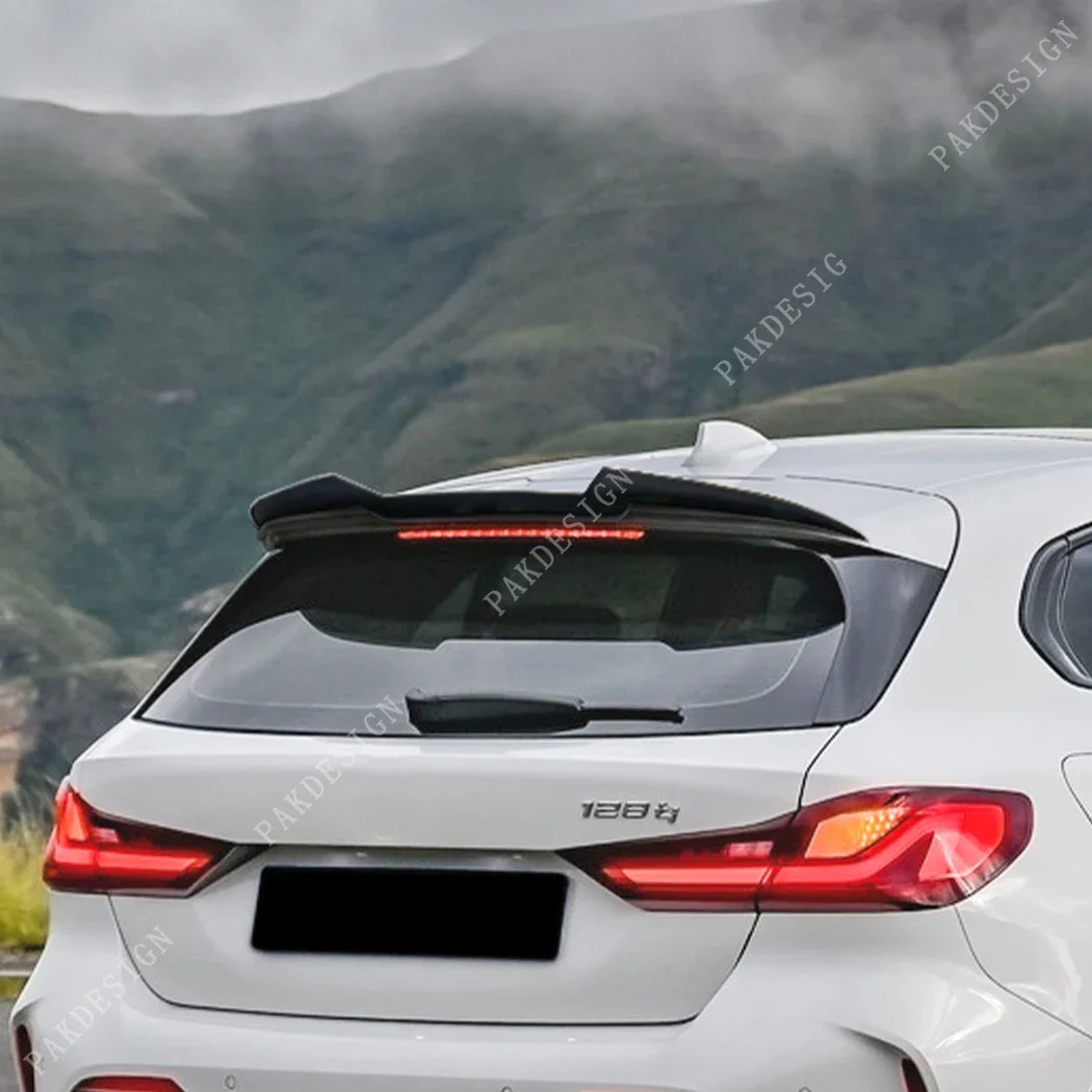 Maxton Style Rear Roof Tail Wing Rear Splitter Spoiler Wings for BMW F40 M135i 128ti M Sport 2019-2024 Hatchback Body Kit Tuning