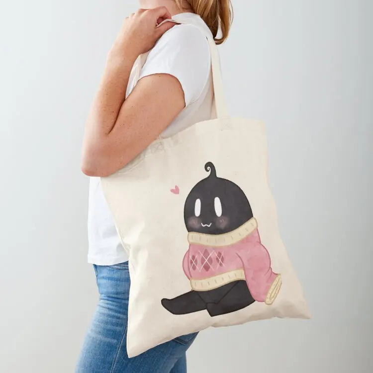 

Stardew Valley. Cute Krobus Tote Bag Reusable bags bags for women custom canvas bag Shopper handbag