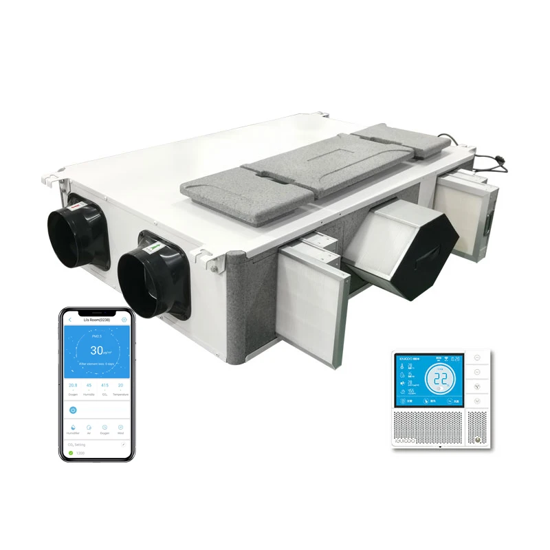 Ervin Ceiling Type Fresh Air Intake Ventilation System EPP Material HVAC For Meeting Room Compliance