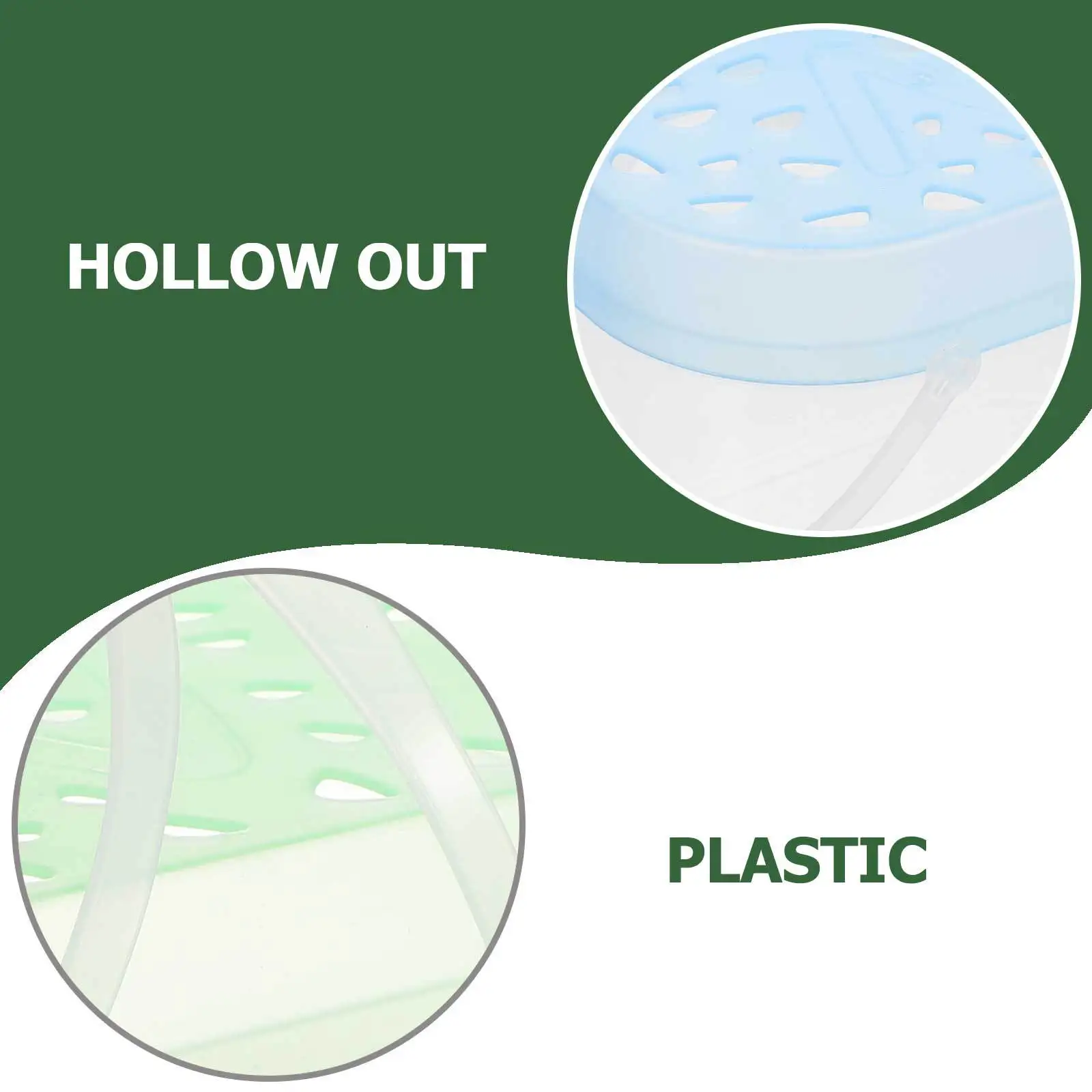 

3Pcs Small Pets Carrier Carrier Boxes Portable Breathable Plastic Hamster Cage Outdoor Traveling Case Hamster Boxes