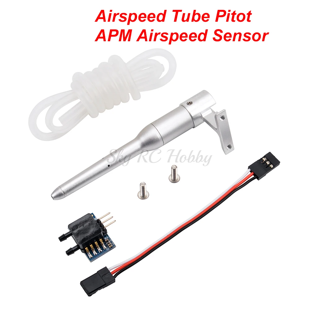 APM PX4 Airspeed Tube Pitot Tube Pipe Digital Airspeed Meter Sensor For APM2.6 APM2.8 Pixhawk FPV RC Model Fixed Wing Airplane