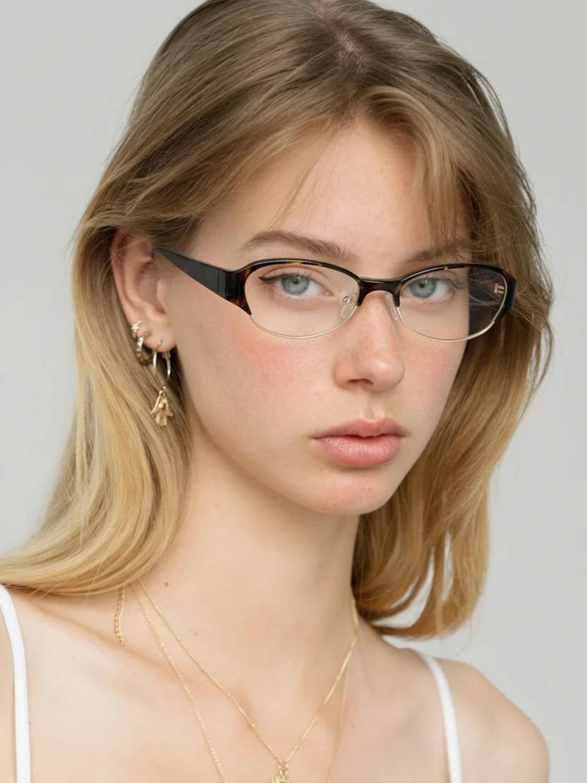 ホーンドリム-f-フレームメガネ女性用オーバルフレーム近視処方メガネアジアンフィットフェイスエイプリーディンググラス