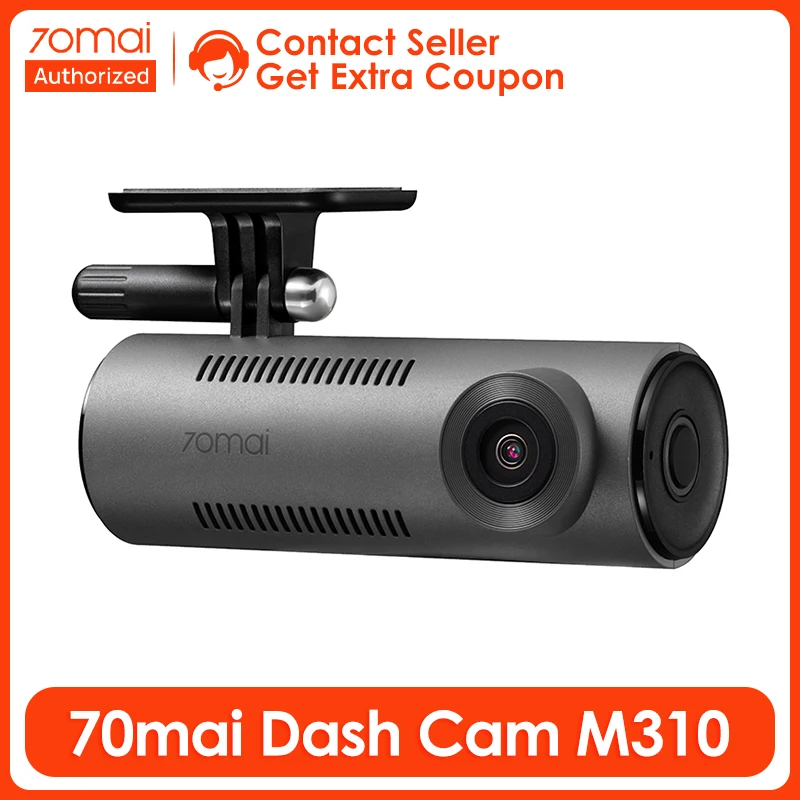 Видеорегистратор 70mai M310 130 ° FOV 1296P WDR видеорегистратор ночного видения с голосовым управлением, обнаружение коллсона, автомобильная камера, поддержка парковочного монитора