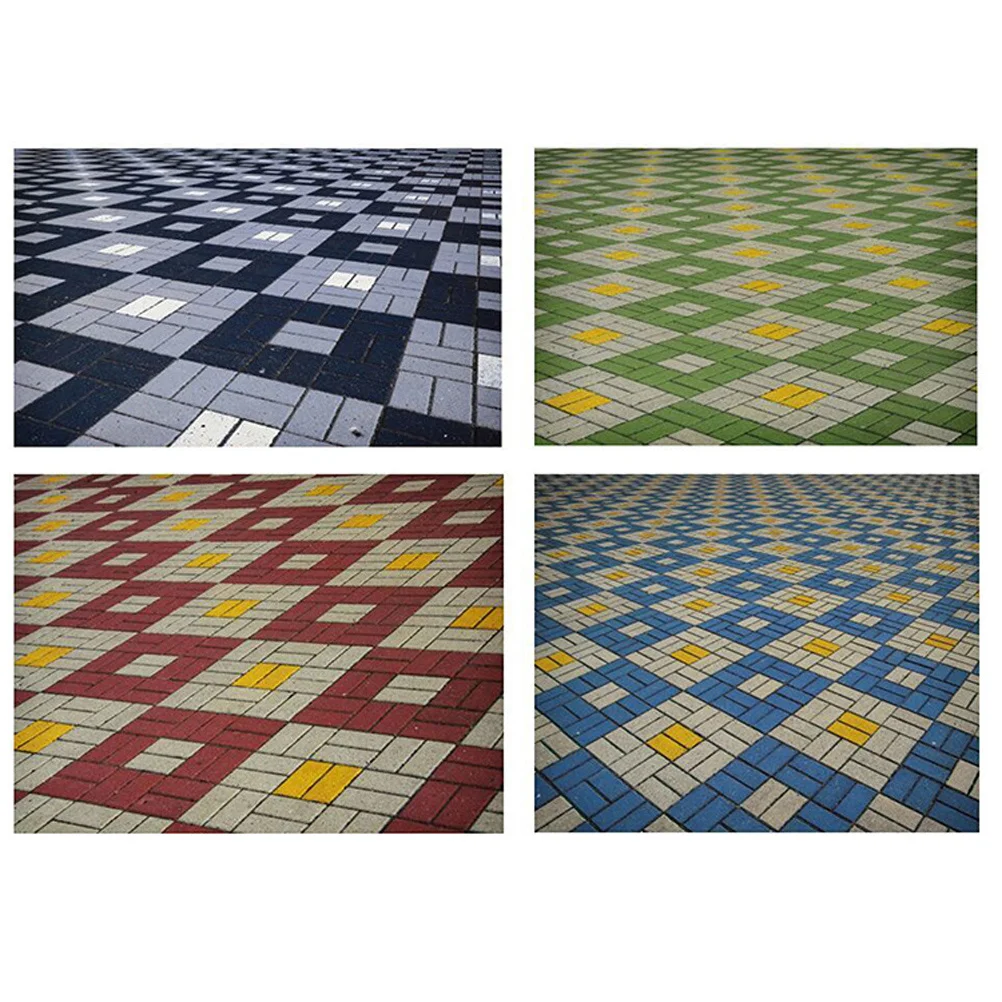 

Concrete Mold 40x40cm Black Plastic Stone Mold for Patio Garden Path Paver Reusable Pathmate