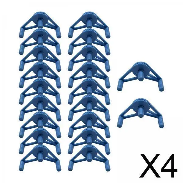 4x20 piezas Clips de entrenamiento de tallo de planta, Clips dobladores de ramas de plantas accesorios de Control de entrenamiento de bajo estrés para verduras