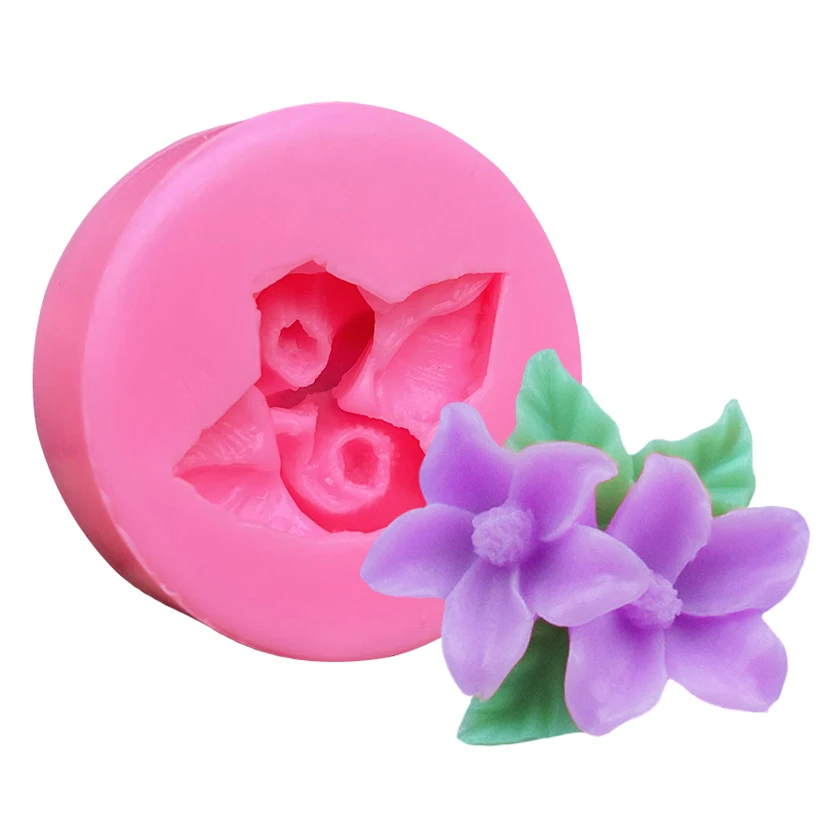 Flower Calla Lily Silicone Sugarcraft Mold Resin Tools Chocolate Cupcake Baking Fondant Cake Decorating Tools