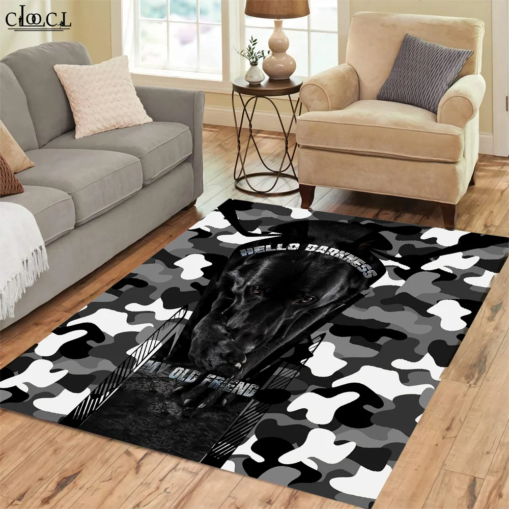 

HX New Fashion Carpet Hello Darkness My Old Friend 3D Printed Carpets for Living Room Indoor Hallway Doormat Area Rugs