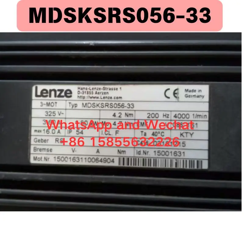 

Б/у электрооборудование MDSKSRS056-33 Функциональный тест ОК Быстрая доставка