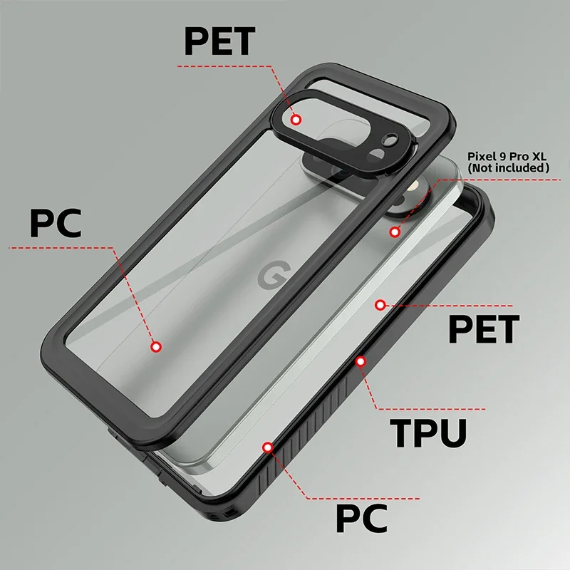 Coque étanche IP68 pour Google Pixel 9 Pro XL 8 7 Pro 8A SnapMetal, aluminium, plongée sous-marine, natation, sports de plein air