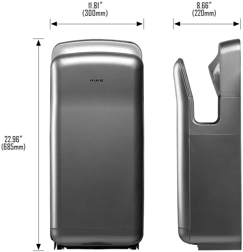 Сушилки для рук, туалет, автоматическая сушилка для рук, высокоскоростная, водонепроницаемая, хит продаж, лучшее качество, оптовая продажа, 1400 Вт, электрическая, по индивидуальному заказу OEM