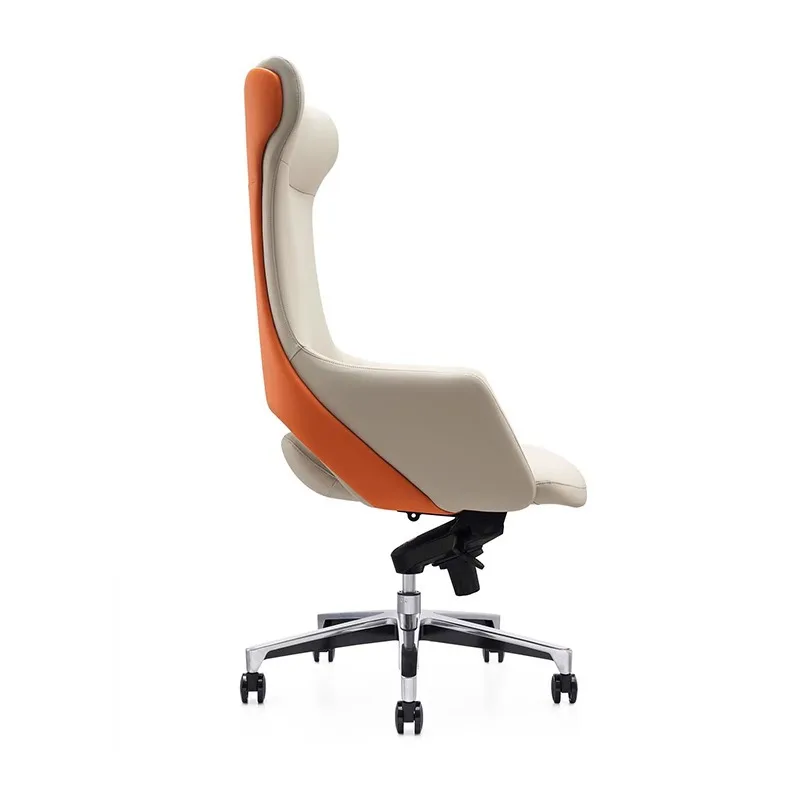 boss chair, simple modern home leather computer, comfortable waist protection, sedentary and not tired supervisor