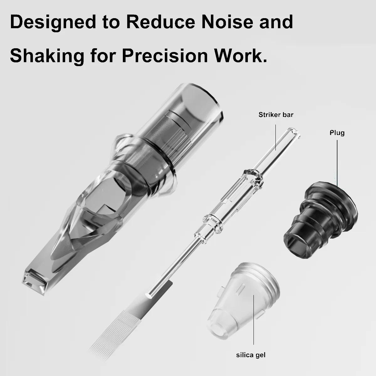 BIGWASP Tattoo Nadel Tattoo Patronen RL/RM/RS Round Liner Einweg Sterilisierte Sicherheit Nadeln für Tattoo Maschinen 50 teile/los