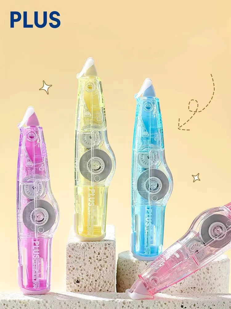 

Japan PLUS Transparent Color Correction Belt with Large Capacity Replaceable Core Student Supplies