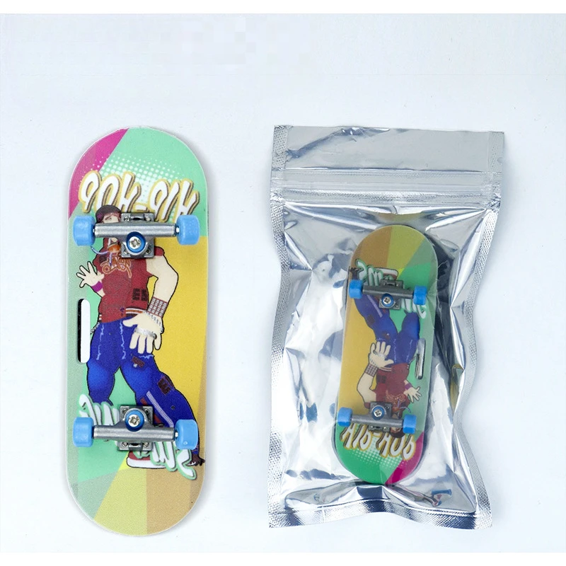 الهوايات: ألعاب التزلج بالأصابع المضادة للضغط، لوح ركوب الأمواج الإبداعي الصغير للأطفال، لوح تزلج مقلد للأصابع #1