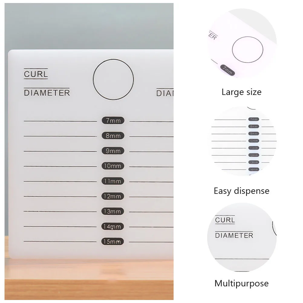 まつげエクステトレイ大型アクリルまつげ移植ホルダーサロン家庭用つけまつげディスペンサーツール