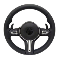 M Sport Full Leather Steering Wheel For BMW M3 F30 F15 F16 F20 F21 F25 F26 M5 F10 F11 F06 F07 F12 F13 F01 E90 E90 X5 E70 E87 E81