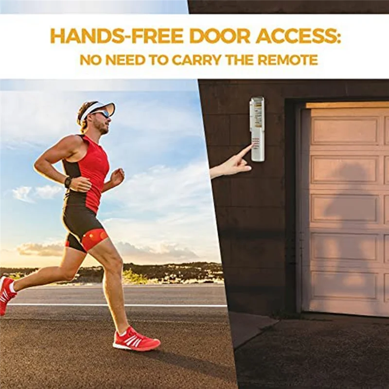 QWE-1 قطع فتاحة لوحة مفاتيح المرآب لوحات المفاتيح وأجهزة التحكم عن بعد للاستخدام مع فتاحات 315 ميجا هرتز أو 390 ميجا هرتز