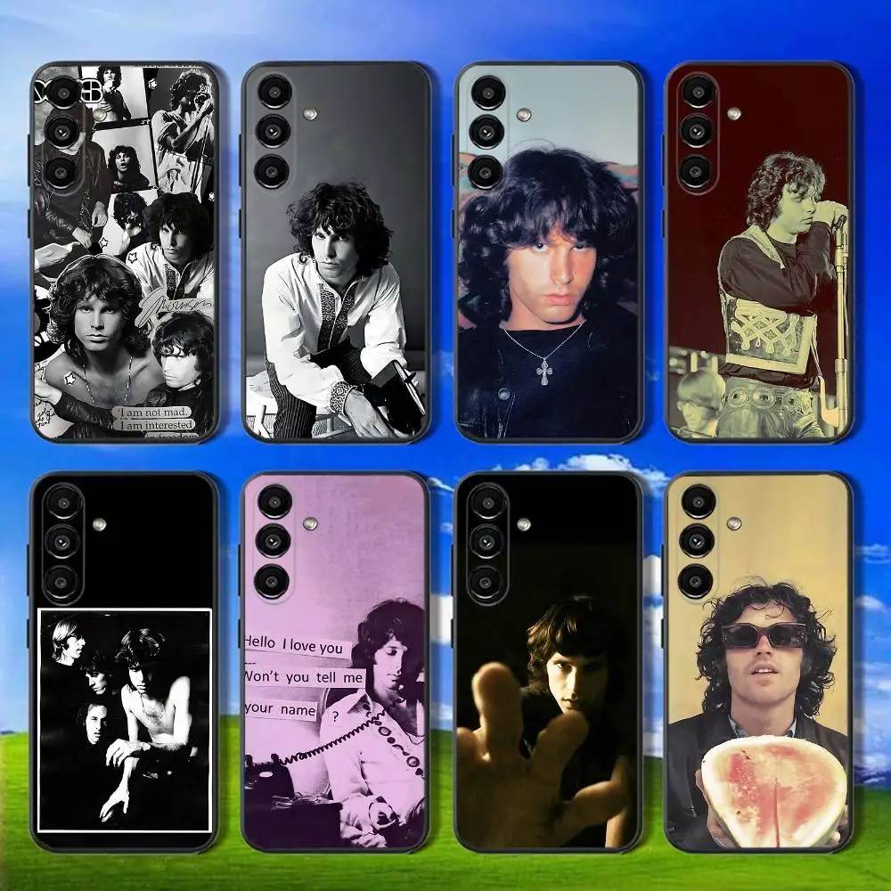 

The Doors Jim M-Morrison Phone Case For Samsung Galaxy A13,A21s,A22,A31,A32,A52,A53,A71,A80,Soft Black Shell