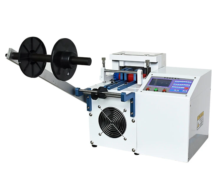 BORX-WX-100 High Quality Automatic Pipe Cutter Belt Cutting Machine Shrink/ PVC Sleeve Cutting Machine