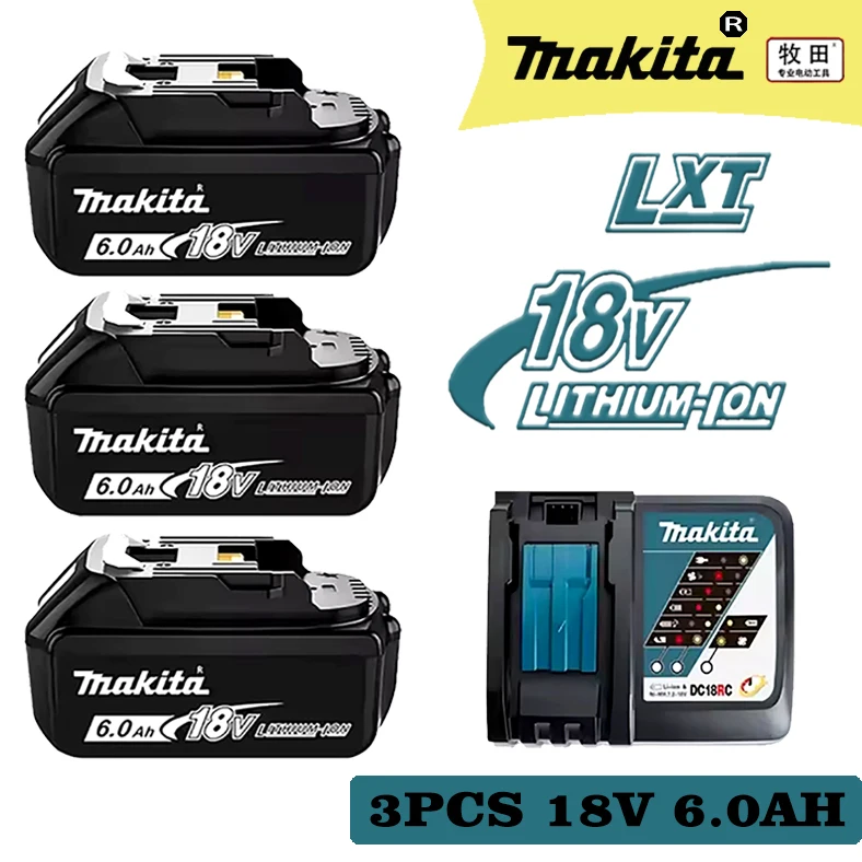 

Makita BL1860 BL1850B BL1850 BL1840 BL1830 Screwdriver Battery & Charger 18v Replacement Power Tool Batteries.⭕️