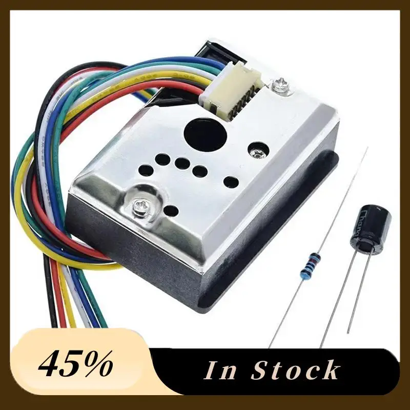 

A60ZGP2Y1010AU0F Compact Optical Dust Sensor Smoke Particle Detection Module With Integrated Cablemay