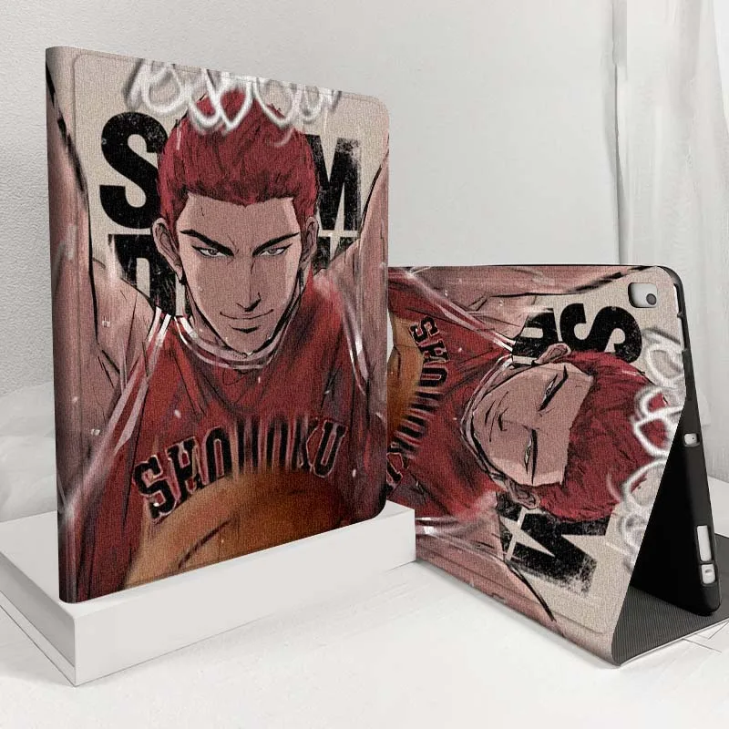 

Comic Slam Dunk Art Cool For iPad Pro Air Mini 2 3 4 5 6 7 7th 8th 9th 10th 11th 10.2 9.7 10.5 10.9 11 12.9 13 Inch Tablet Case