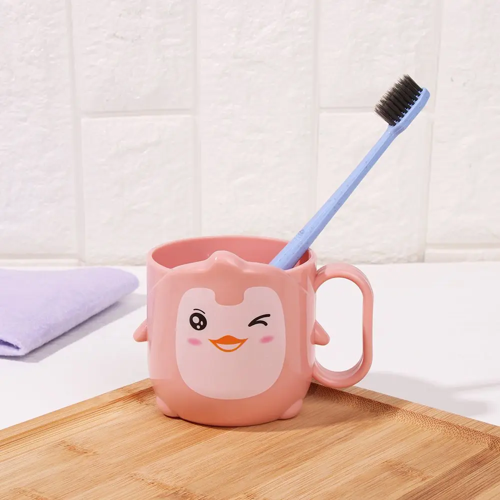 Toddler Children's Mouthwash Cup Brushing Teeth Mouthwash Cup Toothbrush Holder Bathroom Children Little Duck Mouth Cup