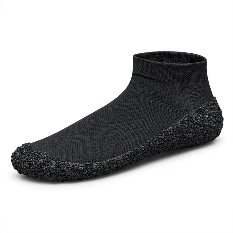 Men Barefoot Sneakers Women High Stretch Sock Shoes Lightweight Yoga Fitness Shoes Four Seasons Running Shoes Size 36-46