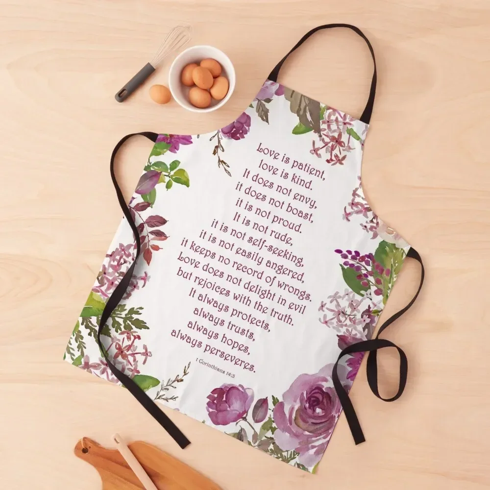 Love Is Patient Love Is Kind Apron Kitchens Accessories restaurant accessories Apron