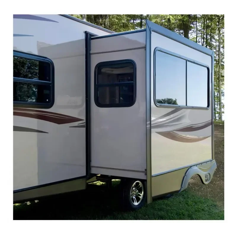 RV Slide Out Support System Added to RV Camper Conversion Kit Travel Trailer Slide Out System