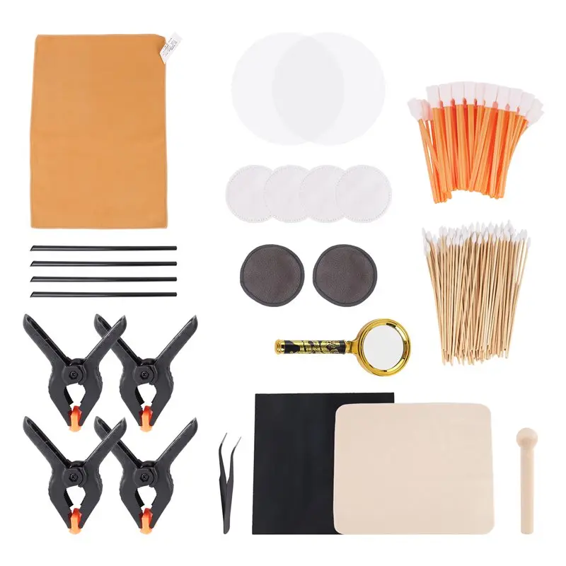 Professional Card Cleaning & Polishing Kit -Restoration,Flattening & Scratch Repair For PSA Graded,Sports & Trading Card