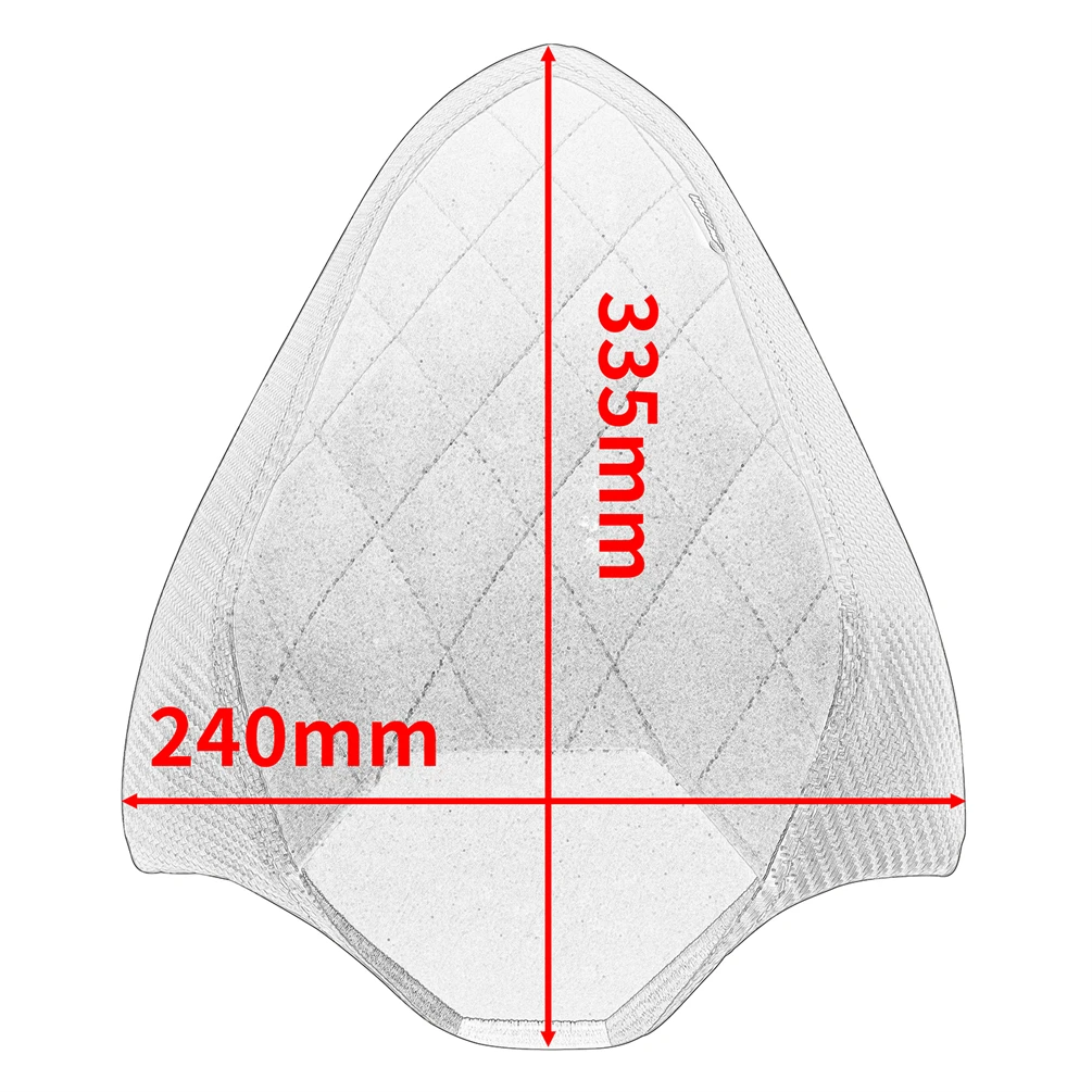 For Ducati Streetfighter V2 2022 2023 V 2 Rear Seat Cushion Motorcycle Passenger Pillion Fairing Cowl Accessories