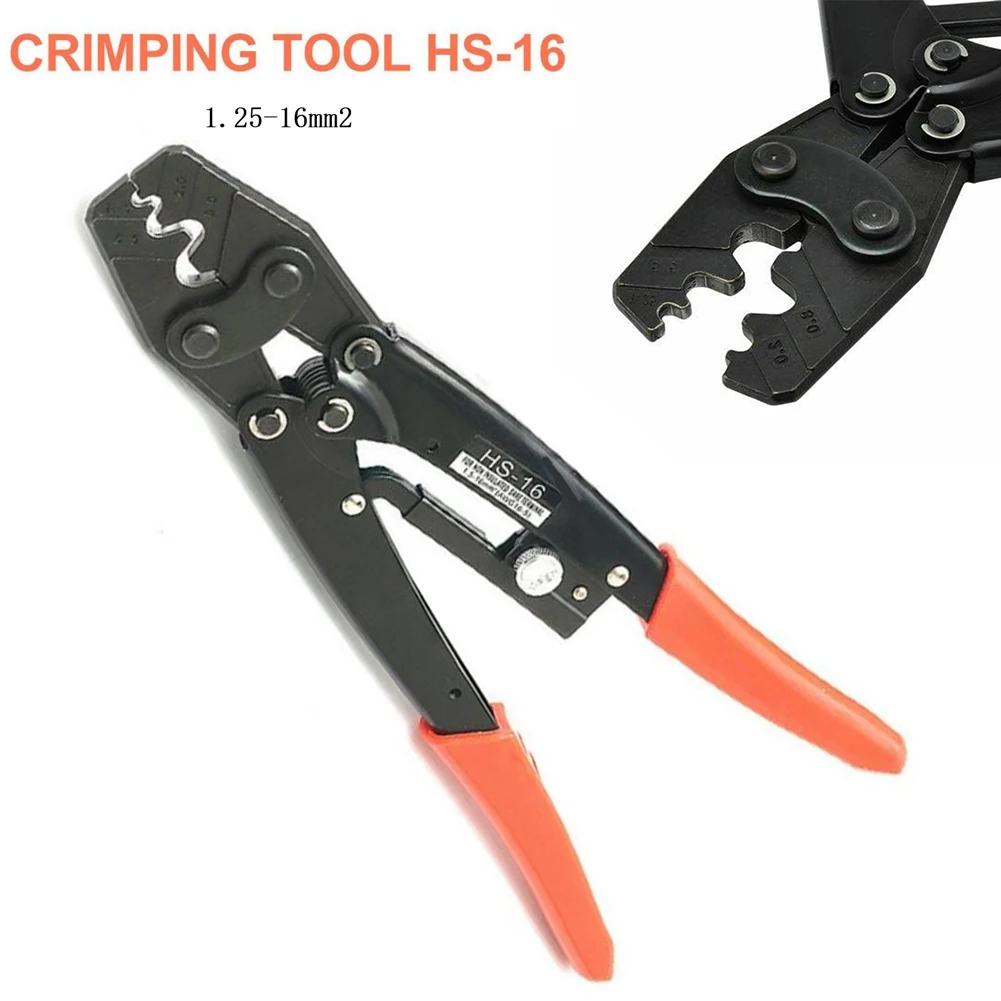 

Plug Crimpping Tool Crimp Tool Factory Workshop 0.55 Kg 1.25-16mm² Cable Battery Lug Heavy Duty Plastic High Qulity