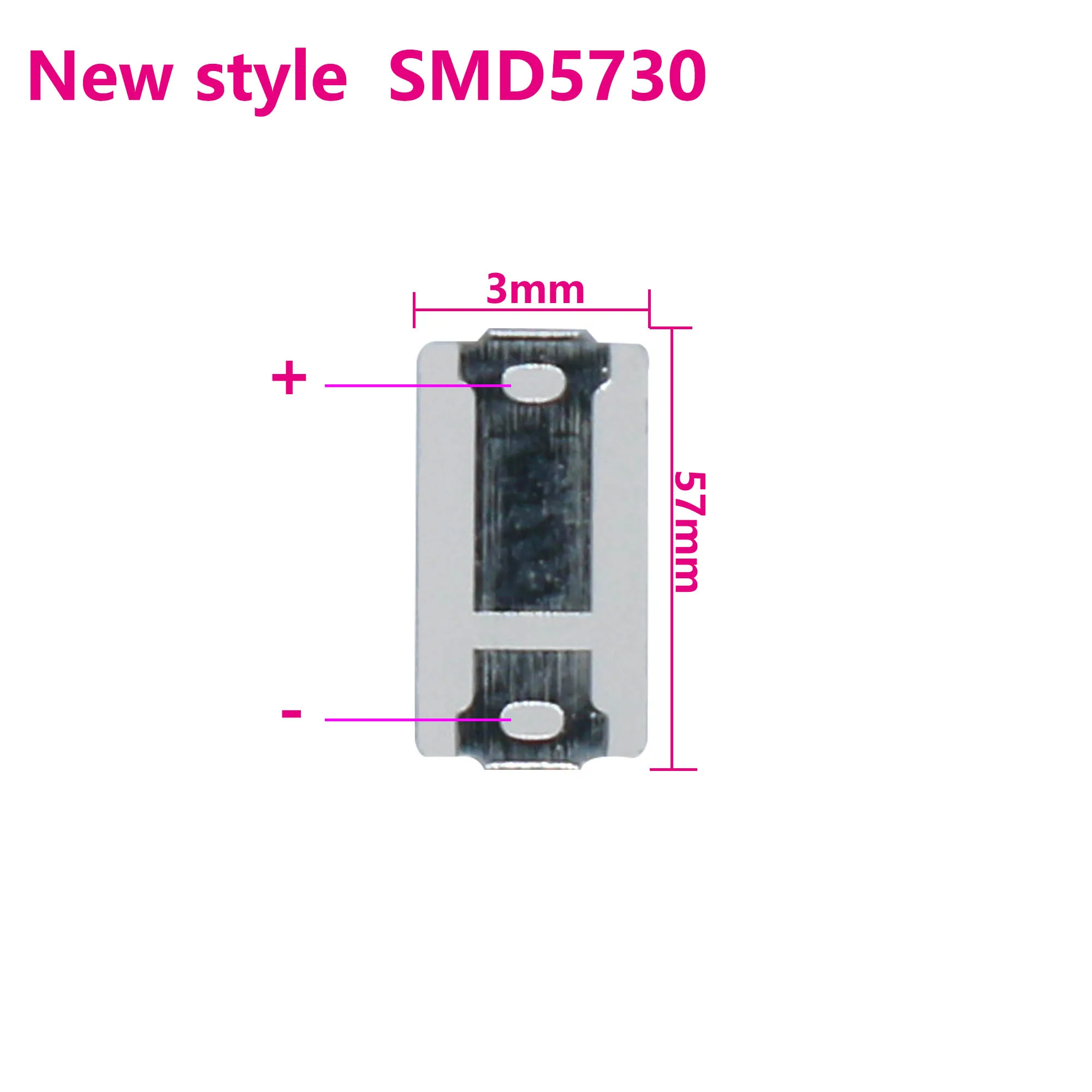 New style SMD5730 2000K 3000K 4000K 6500K Two brackets For DIY Led Beads Light White Warm Surface Mount PCB Emitting Diode Lamp