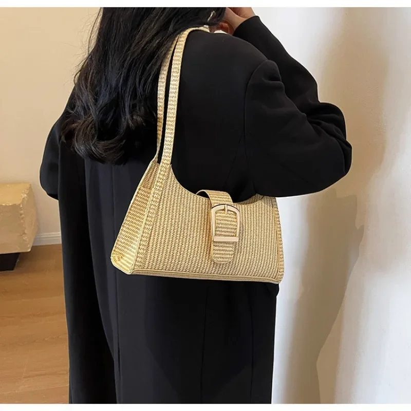 Underarm Bag Casual Handbag Autumn New Fashion Minimalist Luxury Brand Shoulder Bag Retro Niche Design Shoulder Bag for Women