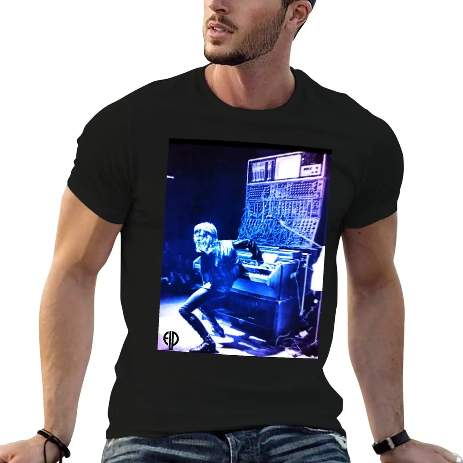 Рубашка Essential Keith футболка Emerson для мужчин рубашки с принтом и плакатом t anime Moog