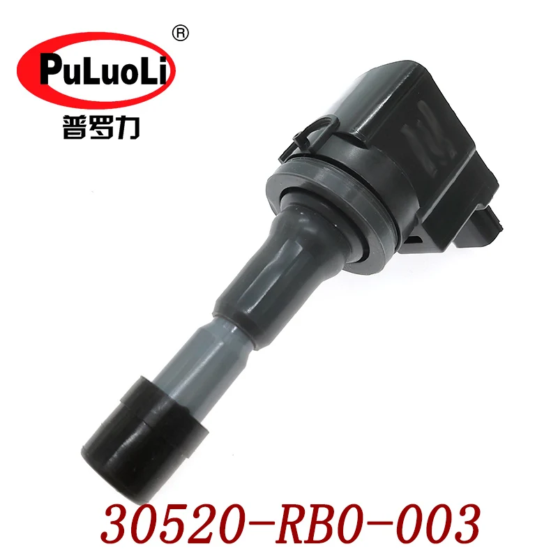 Ignition coil assembly, high pressure pack, code: 30520-RB0-003, suitable for Honda CITY, Everus and Hatchback Fit.