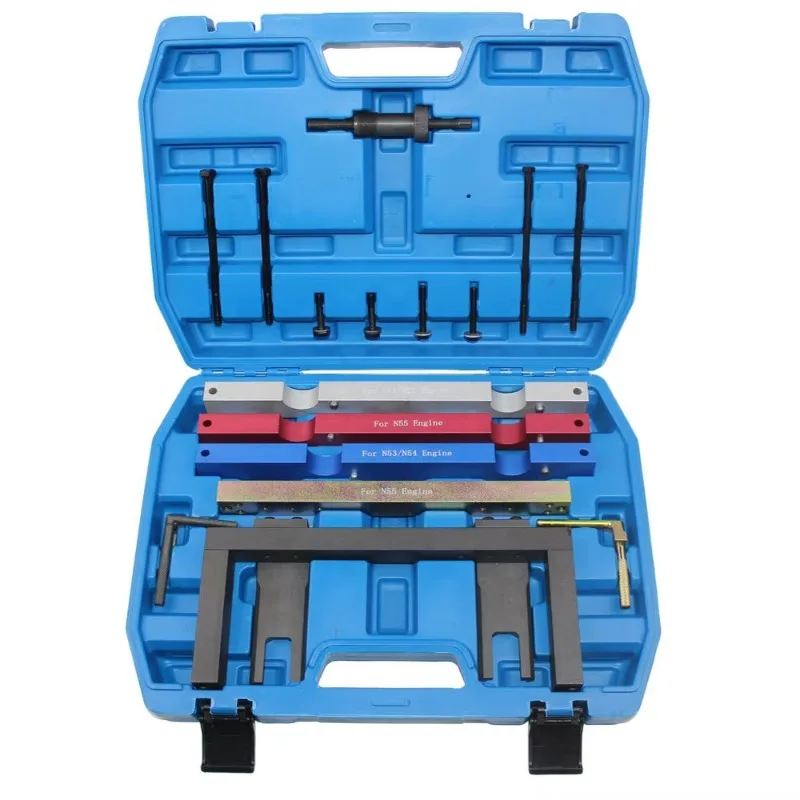 

Engine Timing Tools Car Garage Tools for BMW N51 N52 N53 N54 N55 Camshaft Vanos Flywheel Timing Tool Set