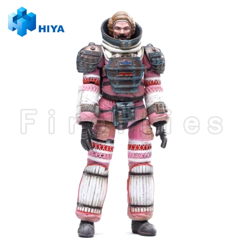 1/18 HIYA 4inch Action Figure Exquisite Mini Series ALIEN Dallas In Spacesuit Anime Model Toy