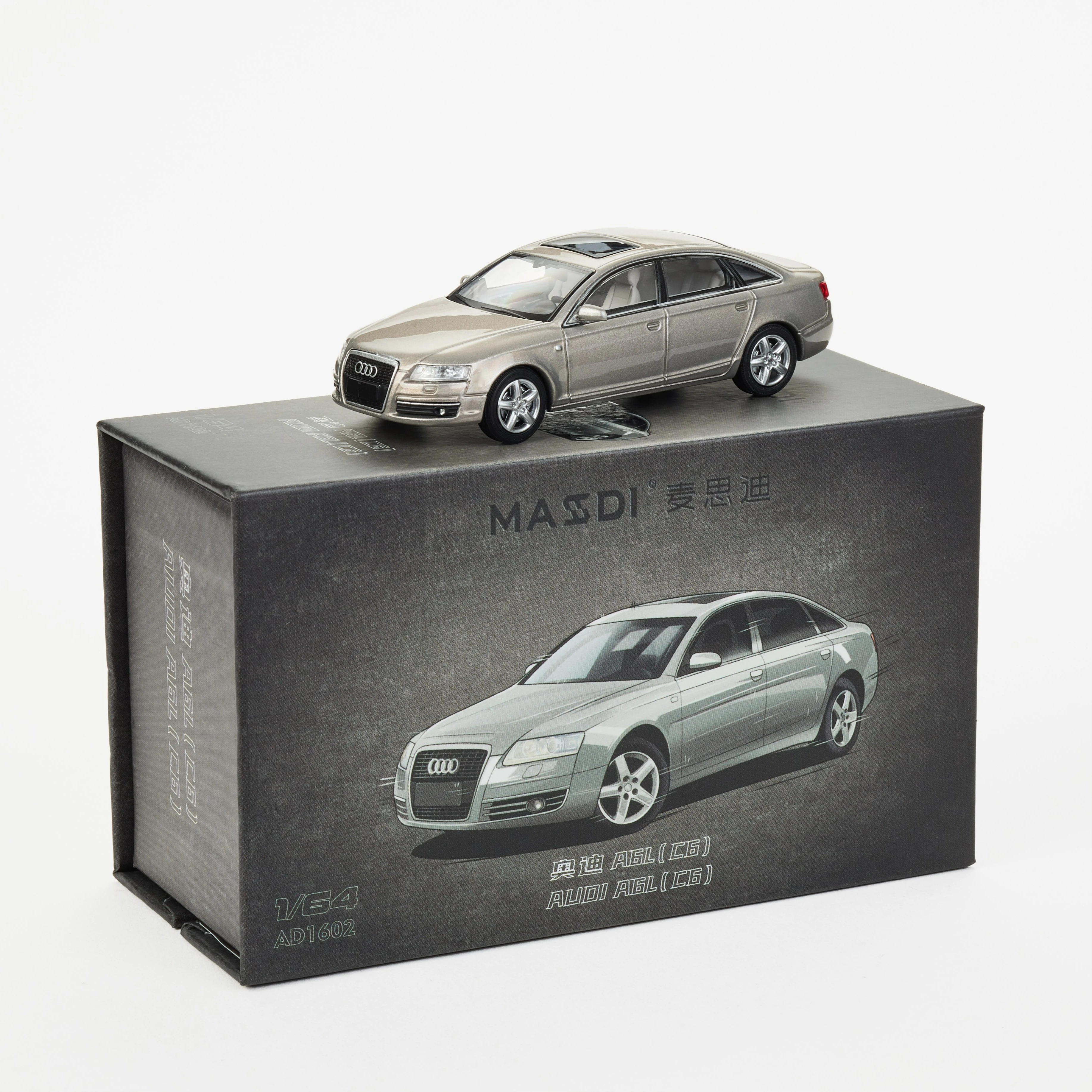 

MASDI Metal-Effect Diecast Car Model Black - Silver-Gray - Silver - Blue Fits in the Palm of Your Hand Christmas Halloween Gift
