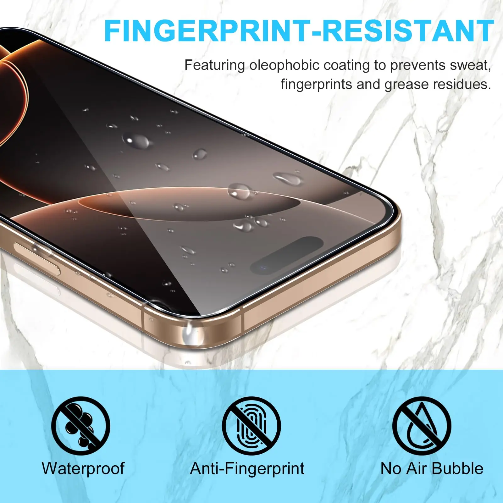 Screen Protector For iPhone 17 Pro MAX Air Tempered Glass HD Crystal 9H Anti Scratch Case Friendly - Image 5
