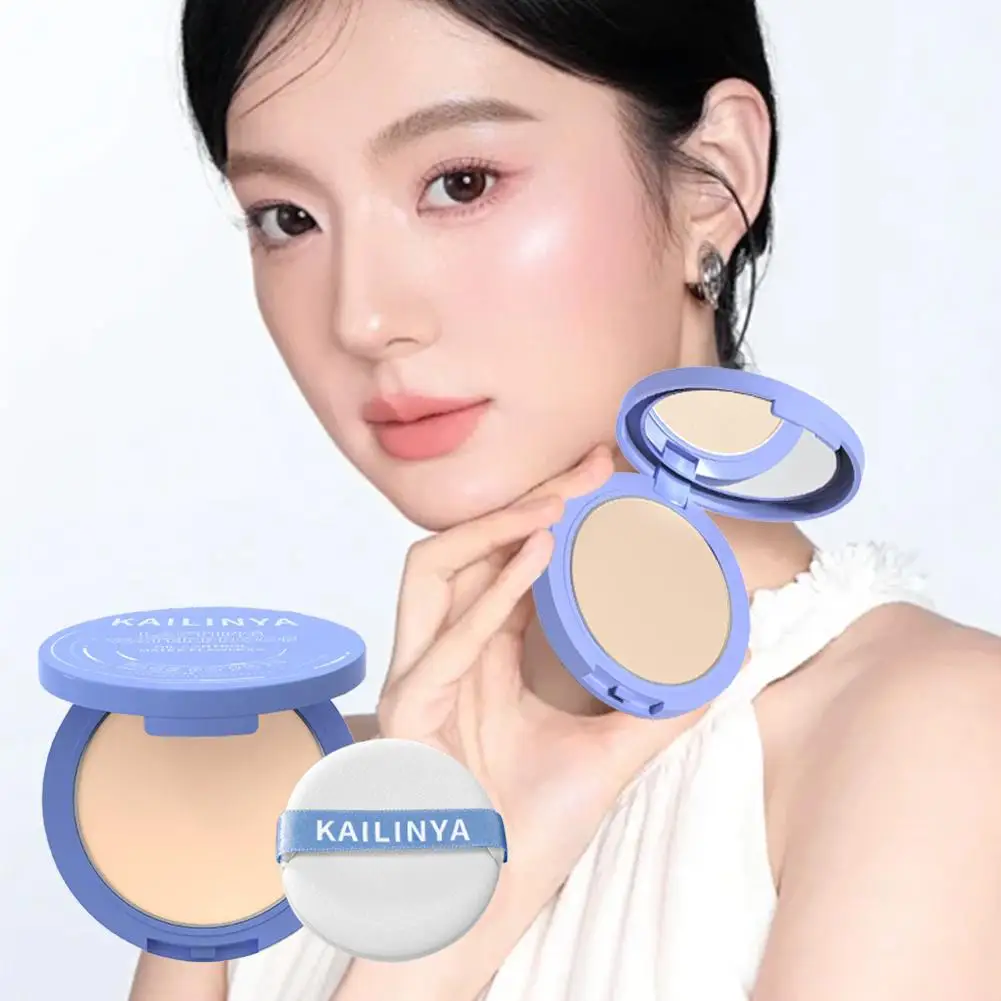 Face Setting Powder Long Lasting Oil-Control Matte Waterproof Smooth Face Finishing Pressed Powder Concealer Loose Powder Makeup